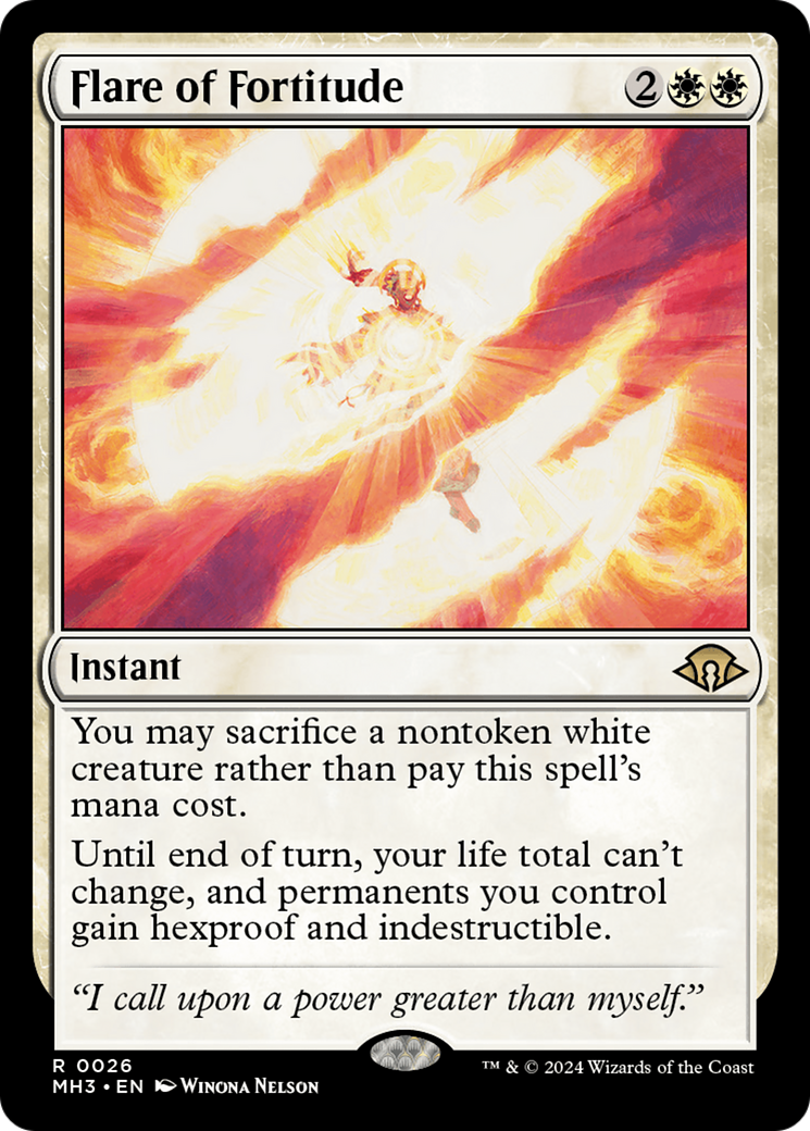 Flare of Fortitude [Modern Horizons 3] | Webway Games