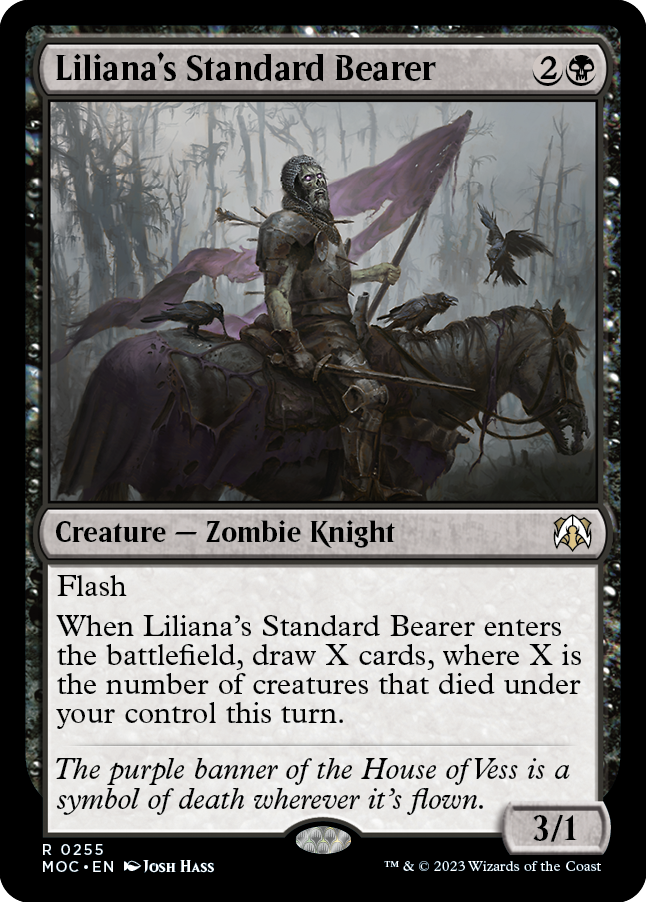 Liliana's Standard Bearer [March of the Machine Commander] | Webway Games
