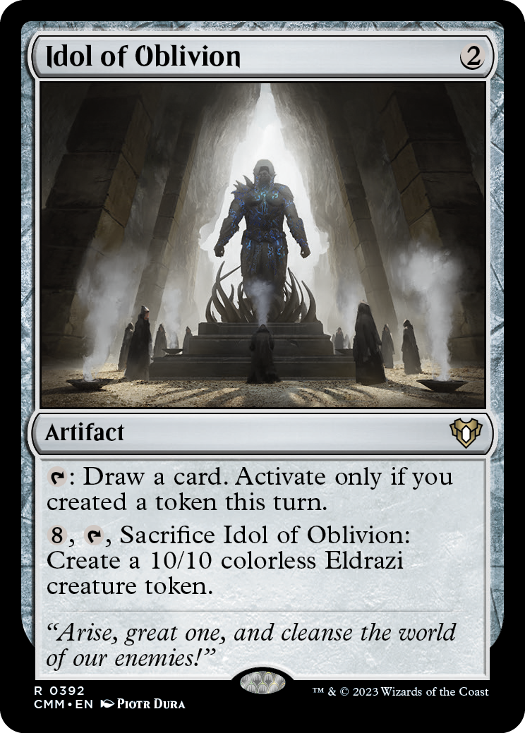 Idol of Oblivion [Commander Masters] | Webway Games