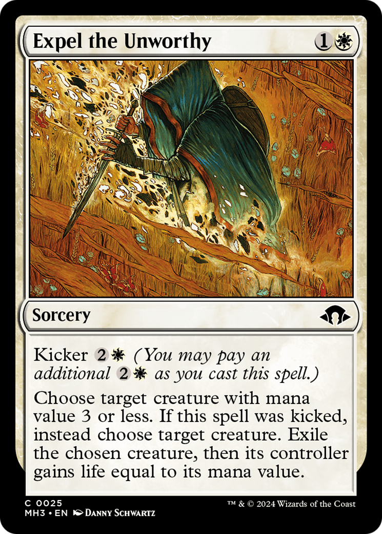 Expel the Unworthy [Modern Horizons 3] | Webway Games