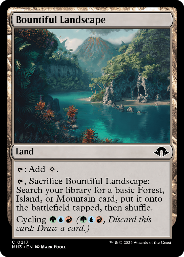Bountiful Landscape [Modern Horizons 3] | Webway Games