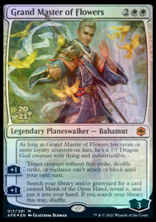 Grand Master of Flowers [Dungeons & Dragons: Adventures in the Forgotten Realms Prerelease Promos] | Webway Games