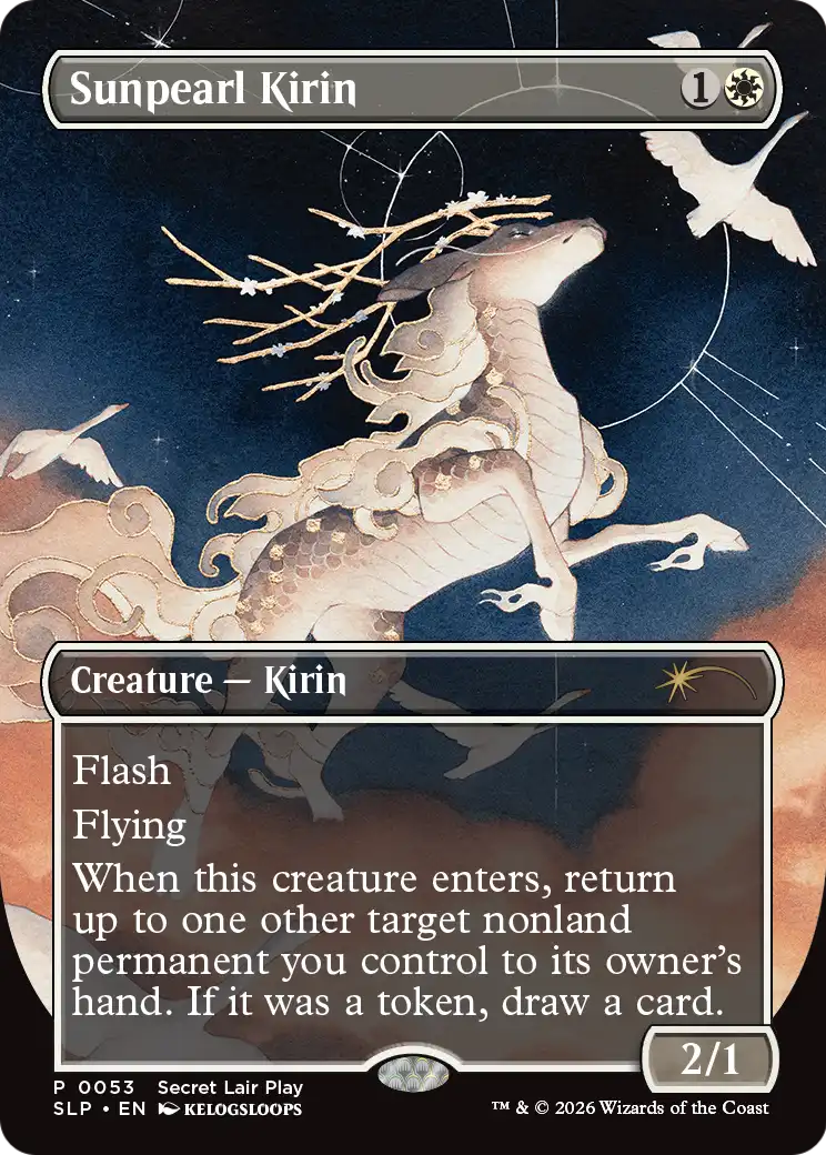 Sunpearl Kirin [Secret Lair Showdown] | Webway Games