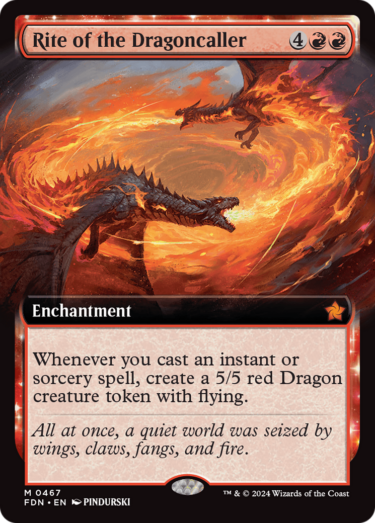 Rite of the Dragoncaller (Extended Art) [Foundations] | Webway Games