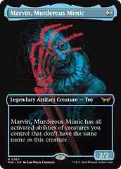 Marvin, Murderous Mimic (Showcase) [Duskmourn: House of Horror] | Webway Games