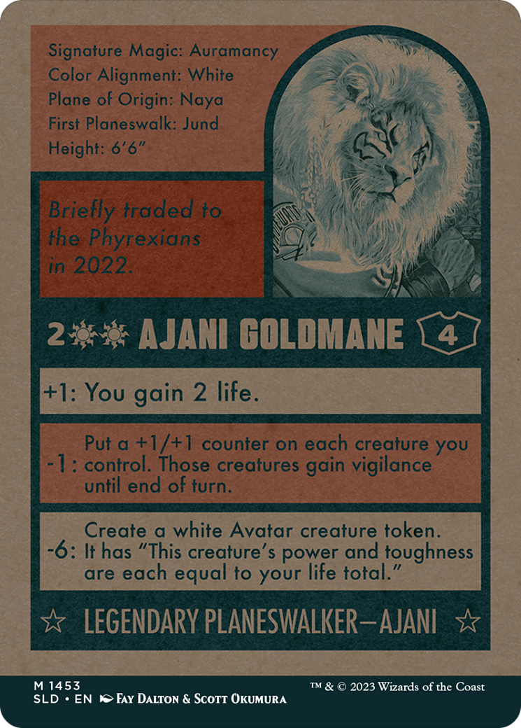 Ajani Goldmane [Secret Lair Drop Series] | Webway Games