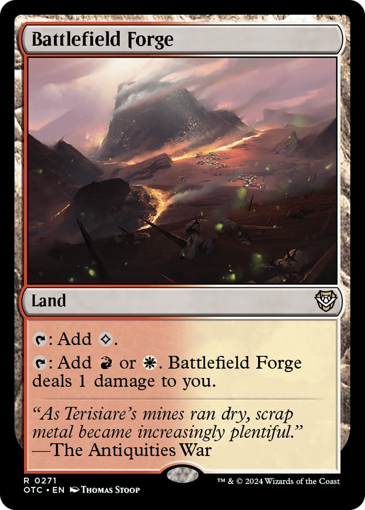 Battlefield Forge [Outlaws of Thunder Junction Commander] | Webway Games
