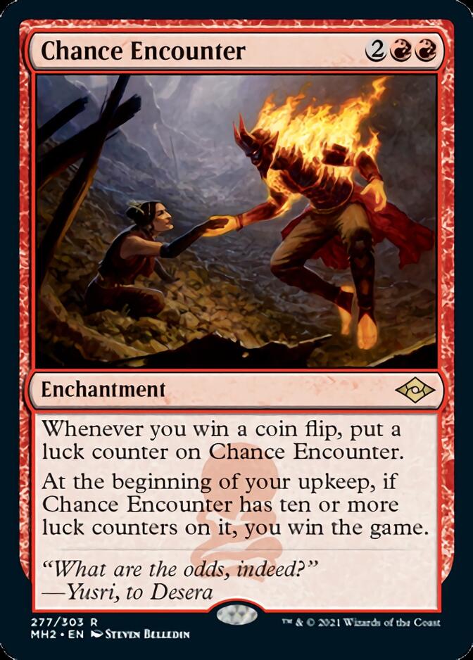 Chance Encounter (Foil Etched) [Modern Horizons 2] | Webway Games