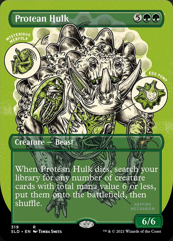 Protean Hulk (Borderless) [Secret Lair Drop Series] | Webway Games