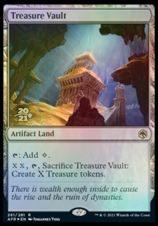 Treasure Vault [Dungeons & Dragons: Adventures in the Forgotten Realms Prerelease Promos] | Webway Games