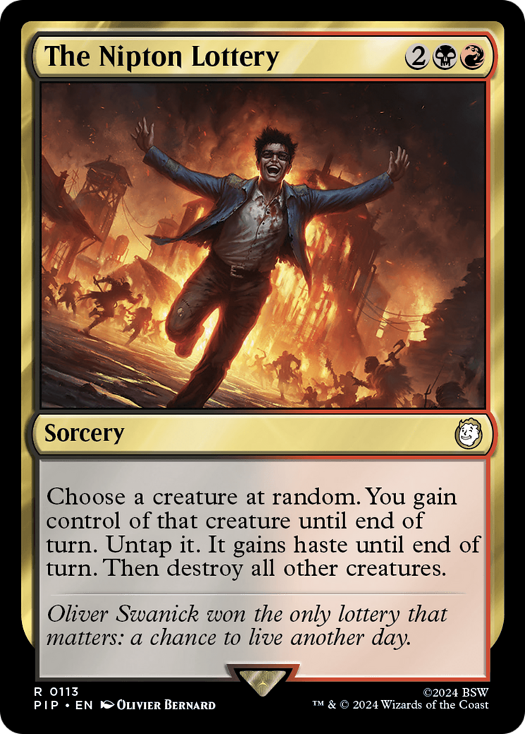 The Nipton Lottery [Fallout] | Webway Games