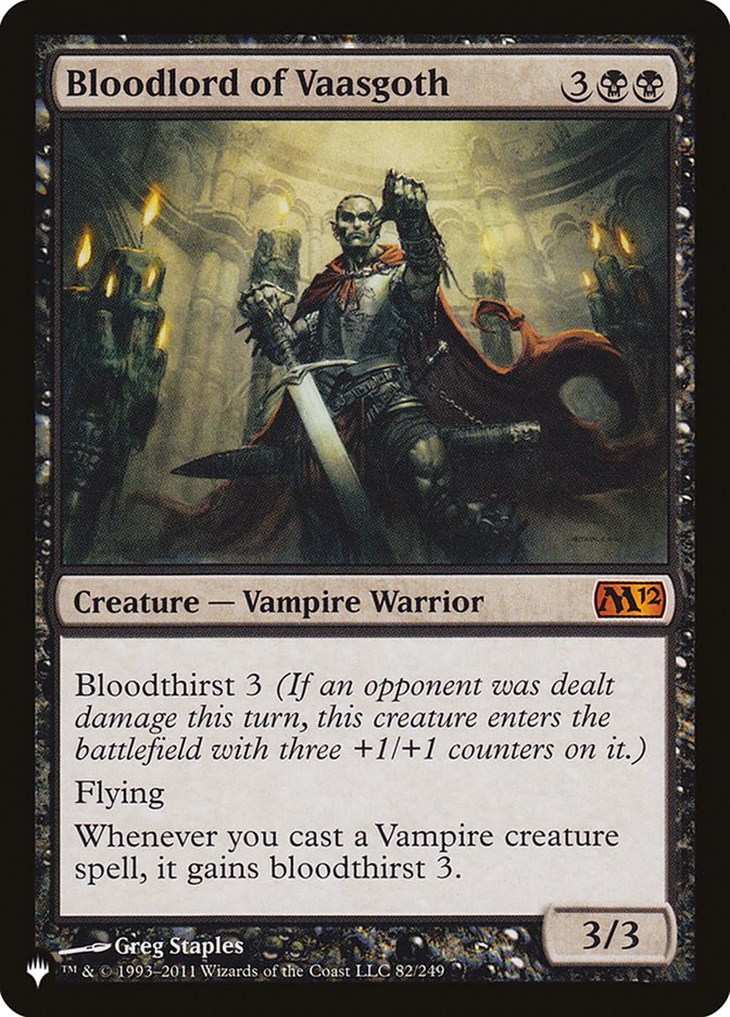 Bloodlord of Vaasgoth [The List] | Webway Games