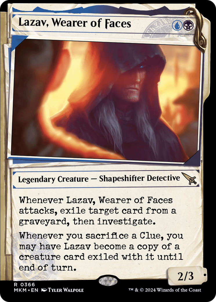 Lazav, Wearer of Faces (Showcase) (0366) [Murders at Karlov Manor] | Webway Games