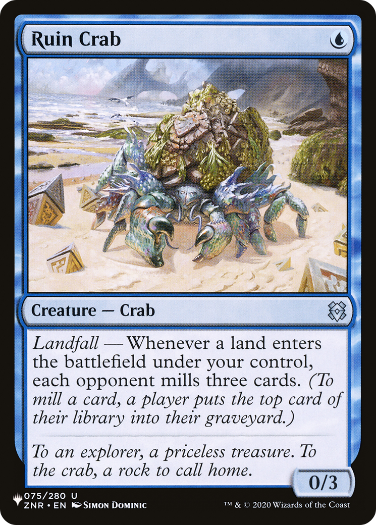 Ruin Crab [The List] | Webway Games