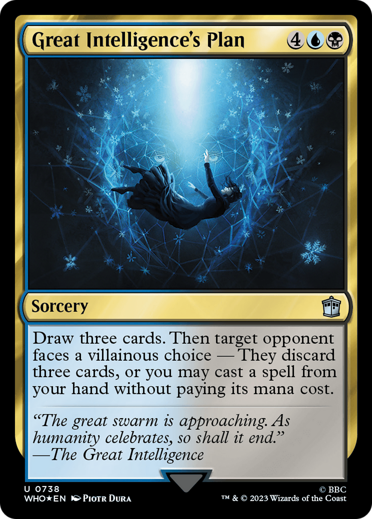 Great Intelligence's Plan (Surge Foil) [Doctor Who] | Webway Games