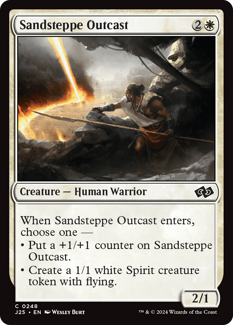 Sandsteppe Outcast [Foundations Jumpstart] | Webway Games