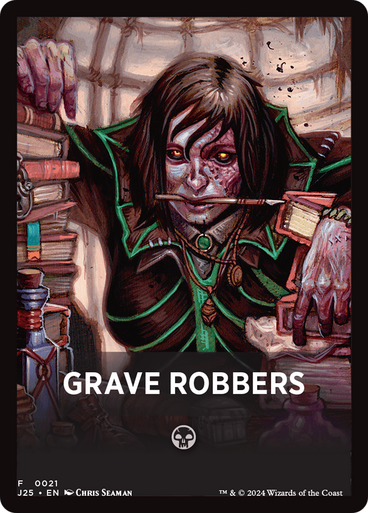 Grave Robbers Theme Card [Foundations Jumpstart Front Cards] | Webway Games