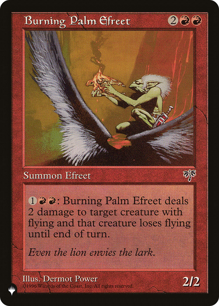 Burning Palm Efreet [The List] | Webway Games
