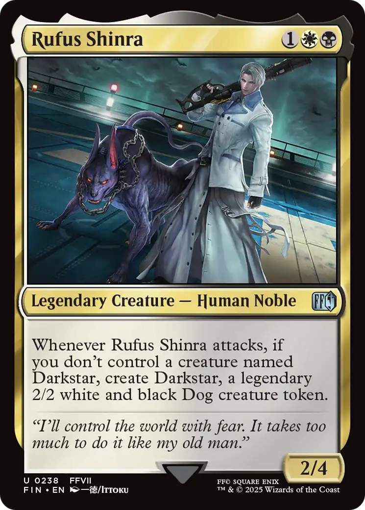 Rufus Shinra [FINAL FANTASY] | Webway Games