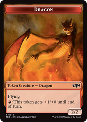 Dragon Egg // Dragon (0013) Double-Sided Token [Tarkir: Dragonstorm Commander Tokens] | Webway Games