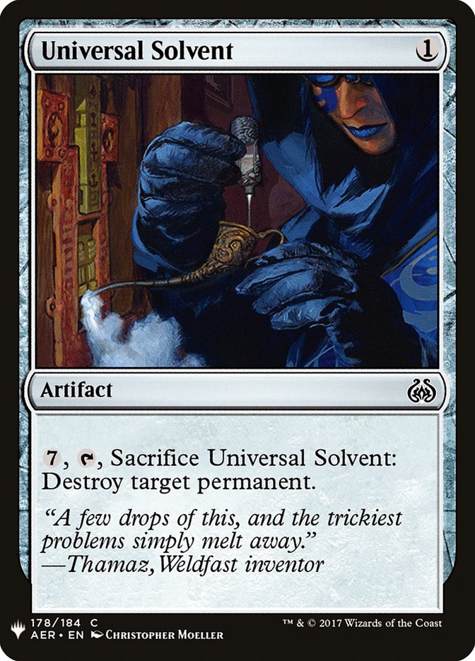 Universal Solvent [Mystery Booster] | Webway Games