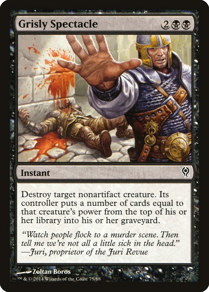 Grisly Spectacle [Duel Decks: Jace vs. Vraska] | Webway Games