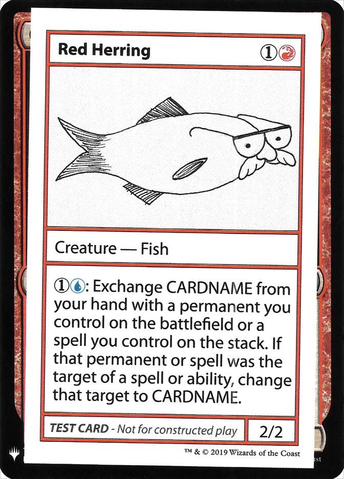 Red Herring [Mystery Booster Playtest Cards] | Webway Games