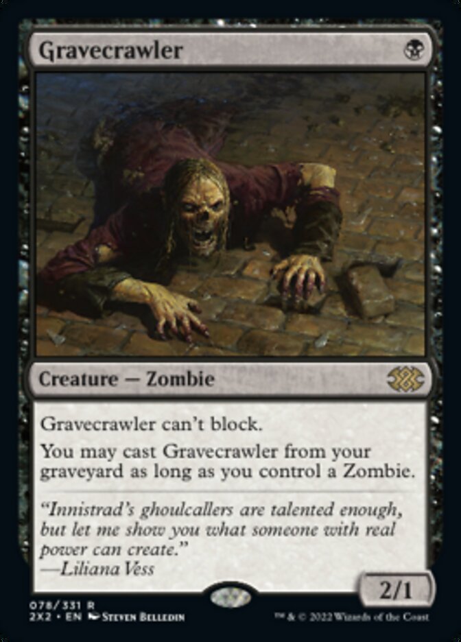 Gravecrawler [Double Masters 2022] | Webway Games