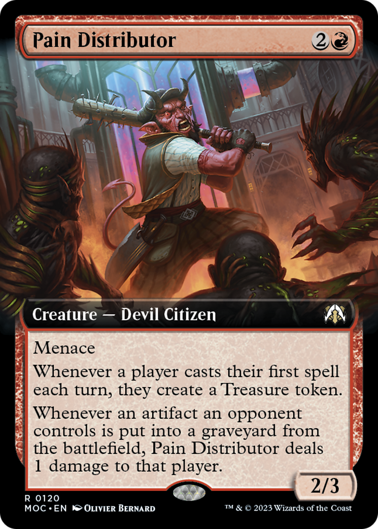 Pain Distributor (Extended Art) [March of the Machine Commander] | Webway Games
