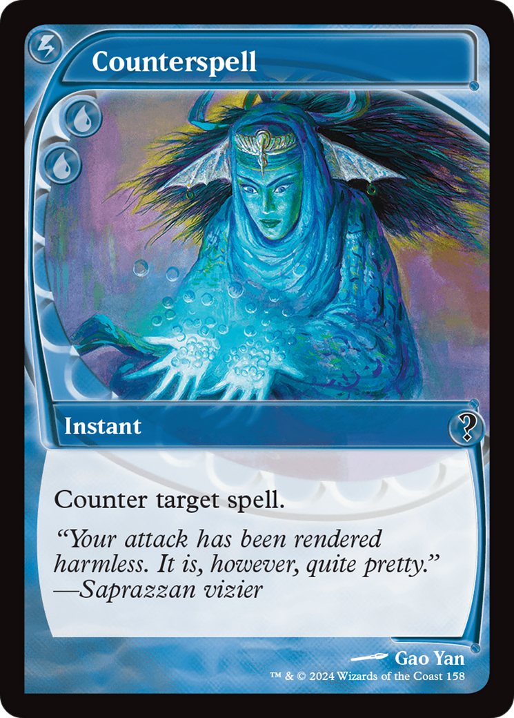 Counterspell (Future Sight) [Mystery Booster 2] | Webway Games