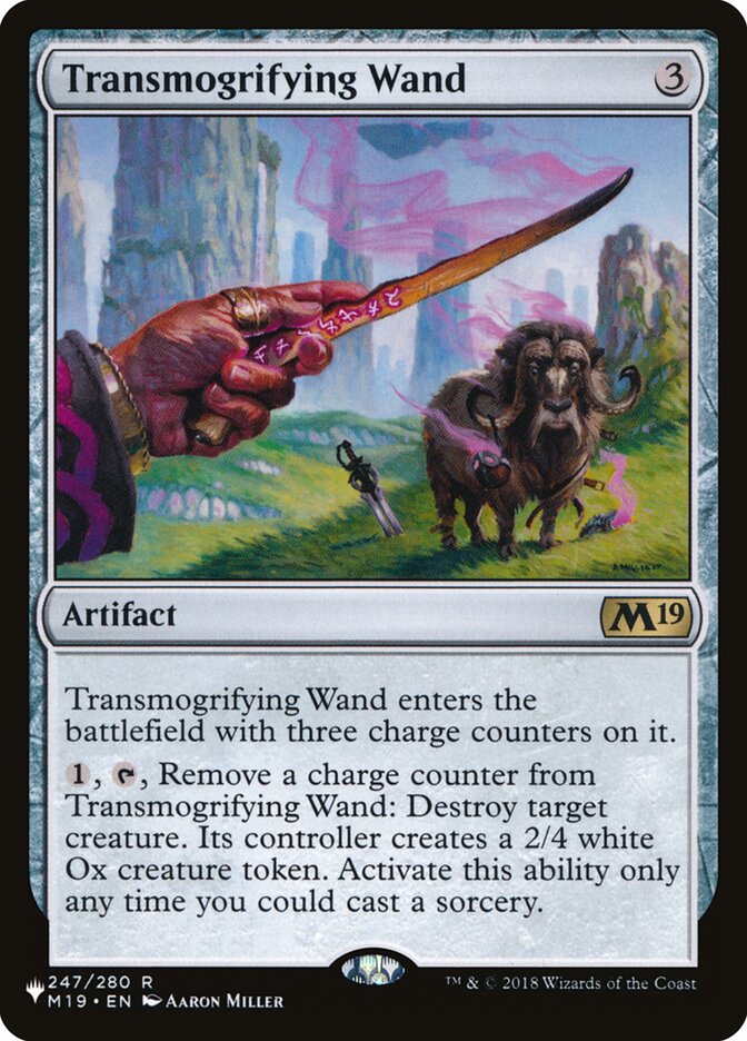 Transmogrifying Wand [The List] | Webway Games