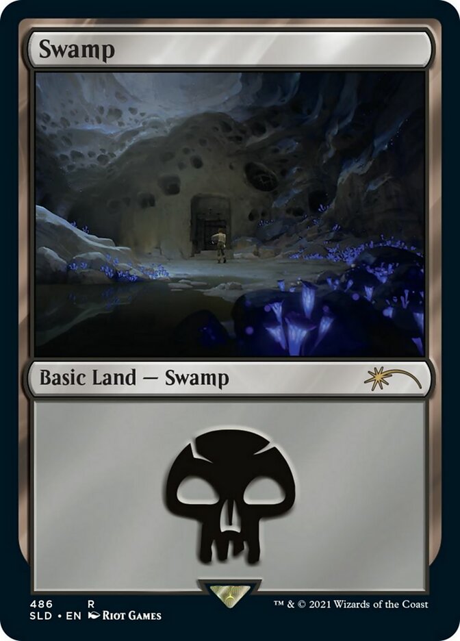 Swamp (486) [Secret Lair Drop Series] | Webway Games