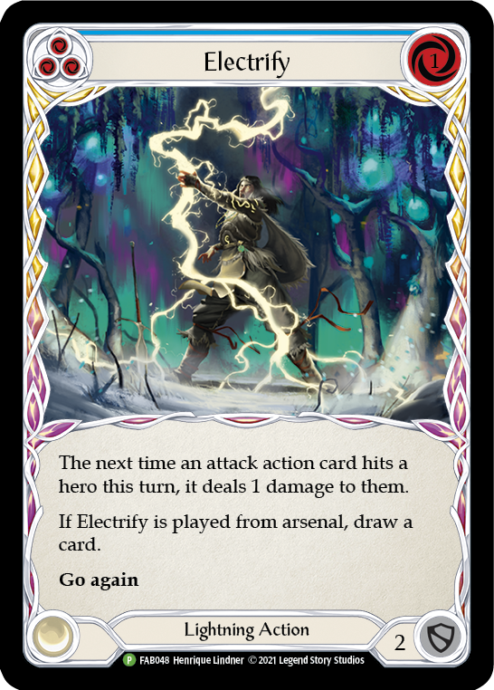 Electrify [FAB048] (Promo)  Rainbow Foil | Webway Games