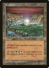 Brushland (Oversized) [Oversize Cards] | Webway Games