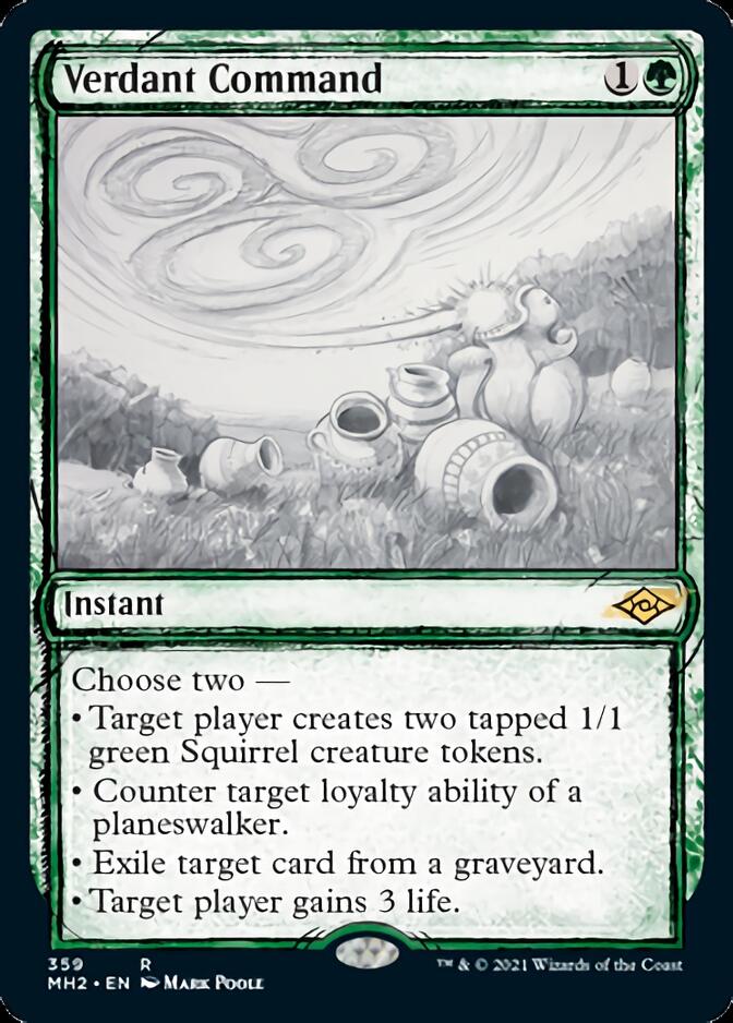 Verdant Command (Sketch) [Modern Horizons 2] | Webway Games