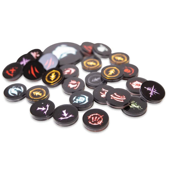 Acrylic Tokens Set | Webway Games