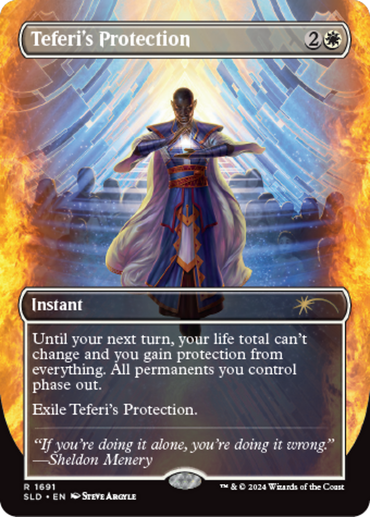 Teferi's Protection (1691) [Secret Lair: Sheldon's Spellbook] | Webway Games