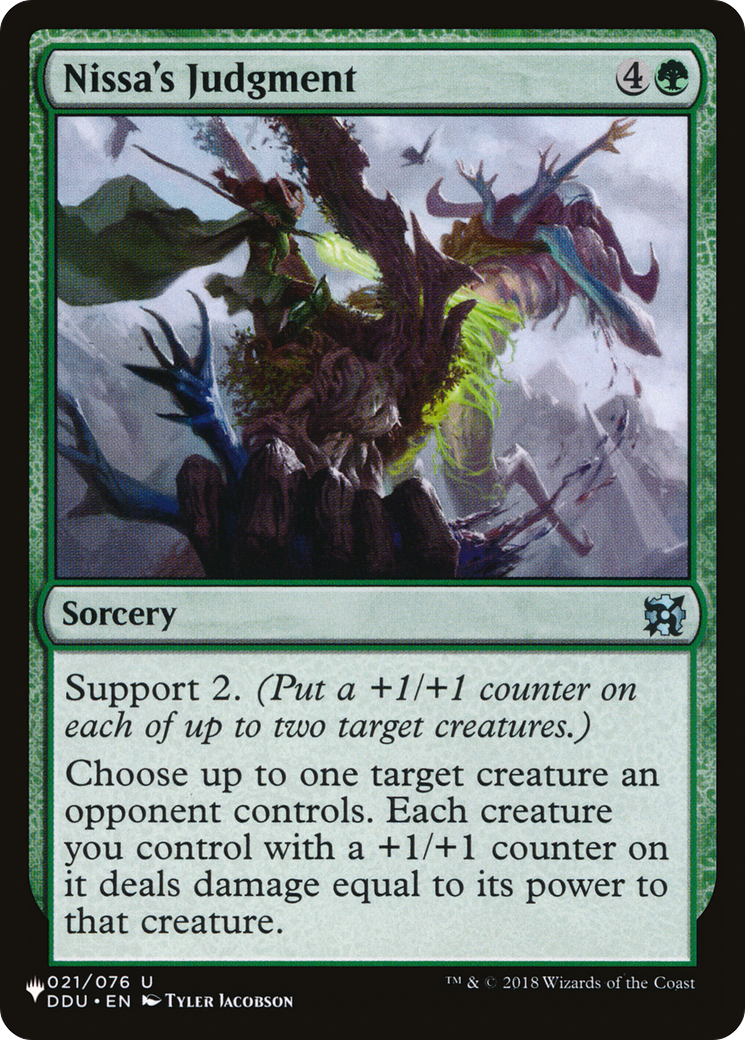 Nissa's Judgment [The List] | Webway Games