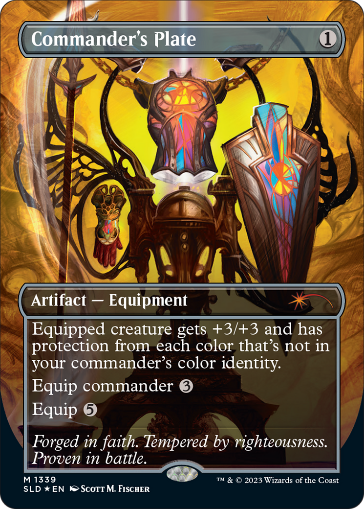 Commander's Plate [Secret Lair Drop Series] | Webway Games