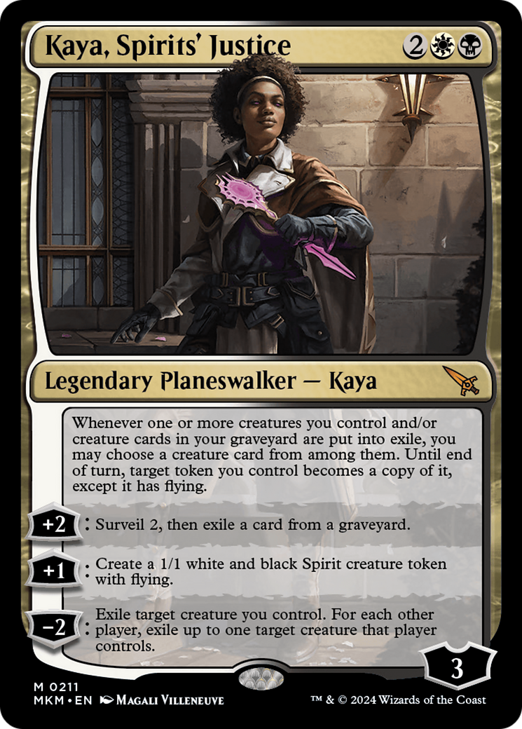 Kaya, Spirits' Justice [Murders at Karlov Manor] | Webway Games