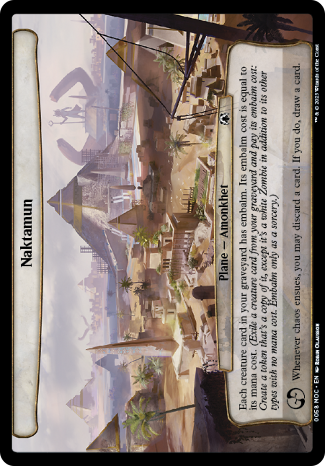Naktamun [March of the Machine Commander] | Webway Games