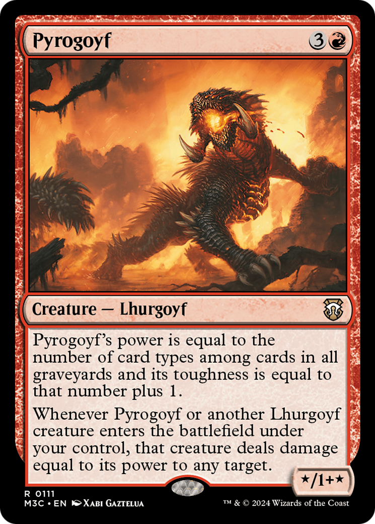 Pyrogoyf [Modern Horizons 3 Commander] | Webway Games