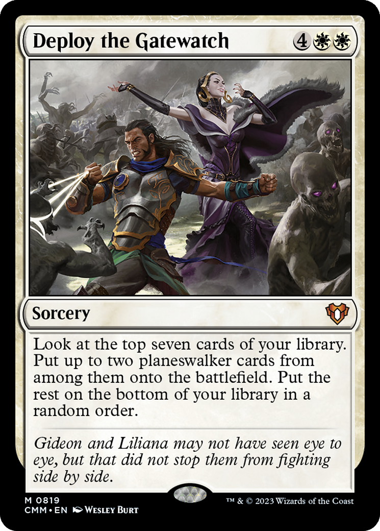 Deploy the Gatewatch [Commander Masters] | Webway Games