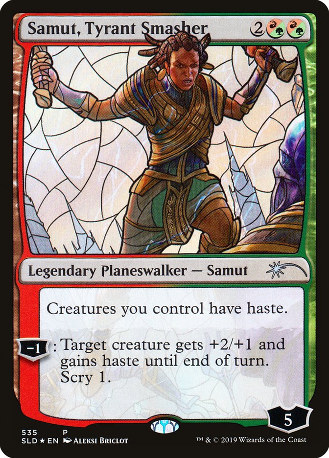 Samut, Tyrant Smasher (Stained Glass) [Secret Lair Drop Promos] | Webway Games