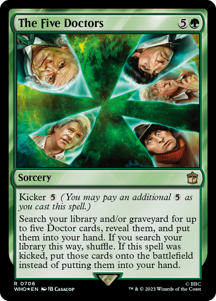 The Five Doctors (Surge Foil) [Doctor Who] | Webway Games
