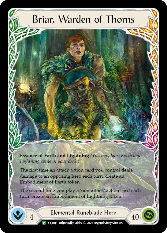 Briar // Briar, Warden of Thorns [XXX011/XXX012] (Promo) | Webway Games
