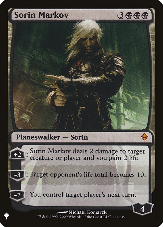 Sorin Markov [Mystery Booster] | Webway Games