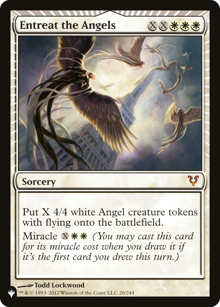 Entreat the Angels [Secret Lair: Angels] | Webway Games