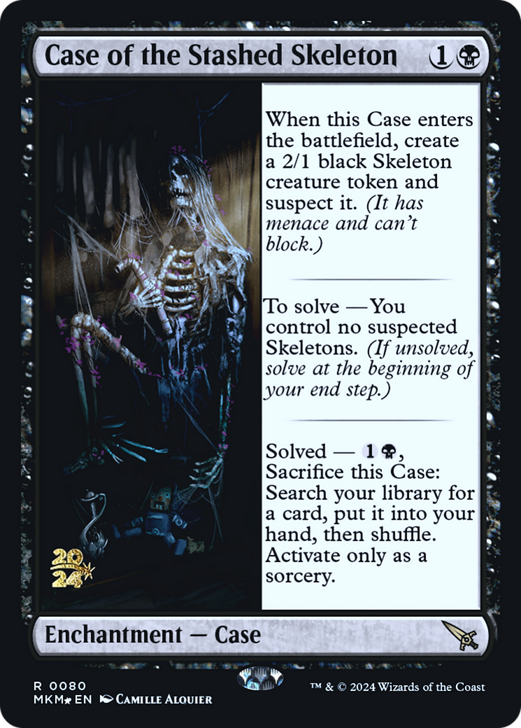 Case of the Stashed Skeleton [Murders at Karlov Manor Prerelease Promos] | Webway Games