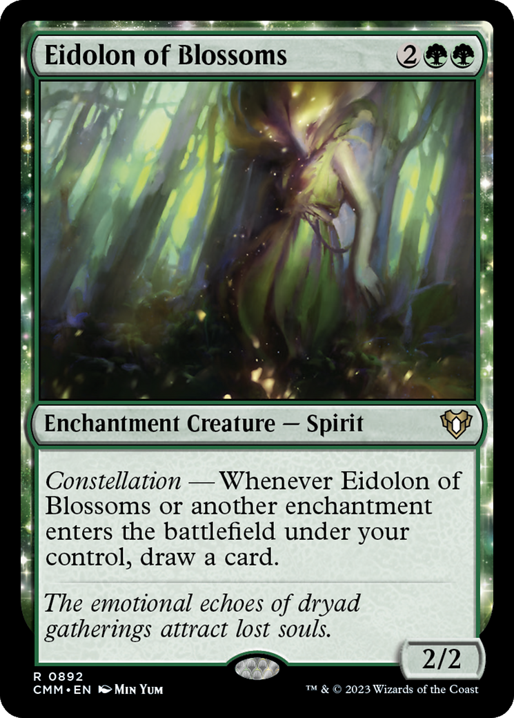 Eidolon of Blossoms [Commander Masters] | Webway Games